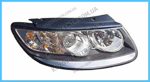 

Фара передняя левая Hyundai Santa Fe CM '09-12 (FPS) механическая 921012B020