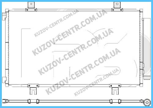 

Радиатор кондиционера Suzuki SX4 / Vitara (Koyoair) FP 68 K208-X