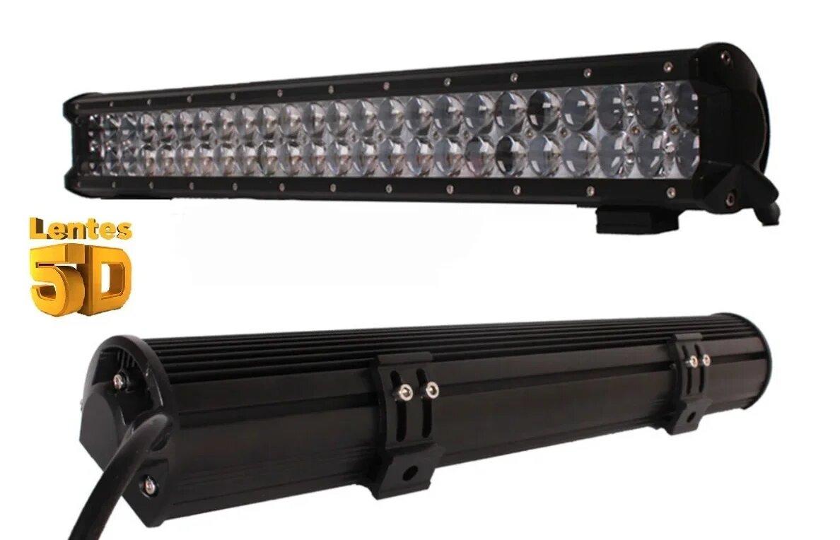 

Автофара LED на крышу (42 LED) 5D-126W-MIX (500 х 70 х 80)