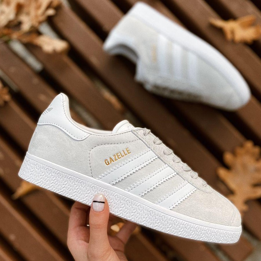 

Женские кроссовки Adidas Gazelle Grey 1в1 как Оригинал! ТОП (ААА+) 38, Серый