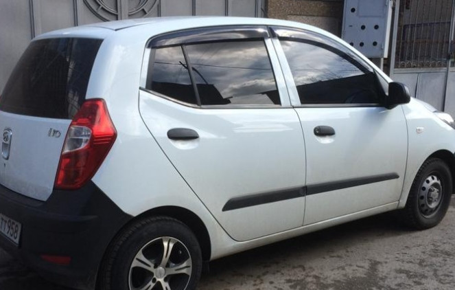 

Дефлекторы окон Hyundai I10 Hb 5d 2007-2012 | Ветровики Хендай и10