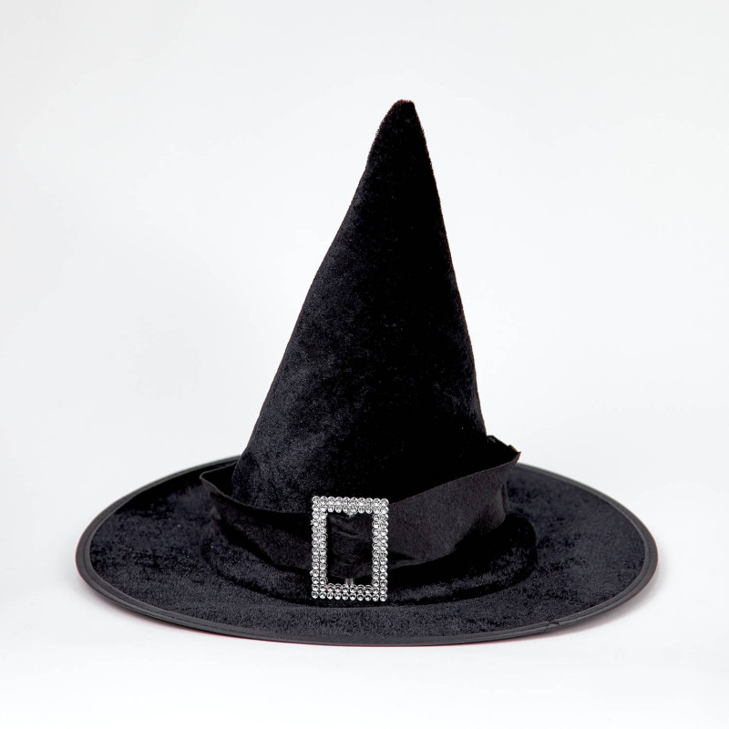 Шляпа ведьмы с пряжкой. Черные колпаки. Шапка ведьмы с пряжкой. Колпак волшебника. Колпак сайт