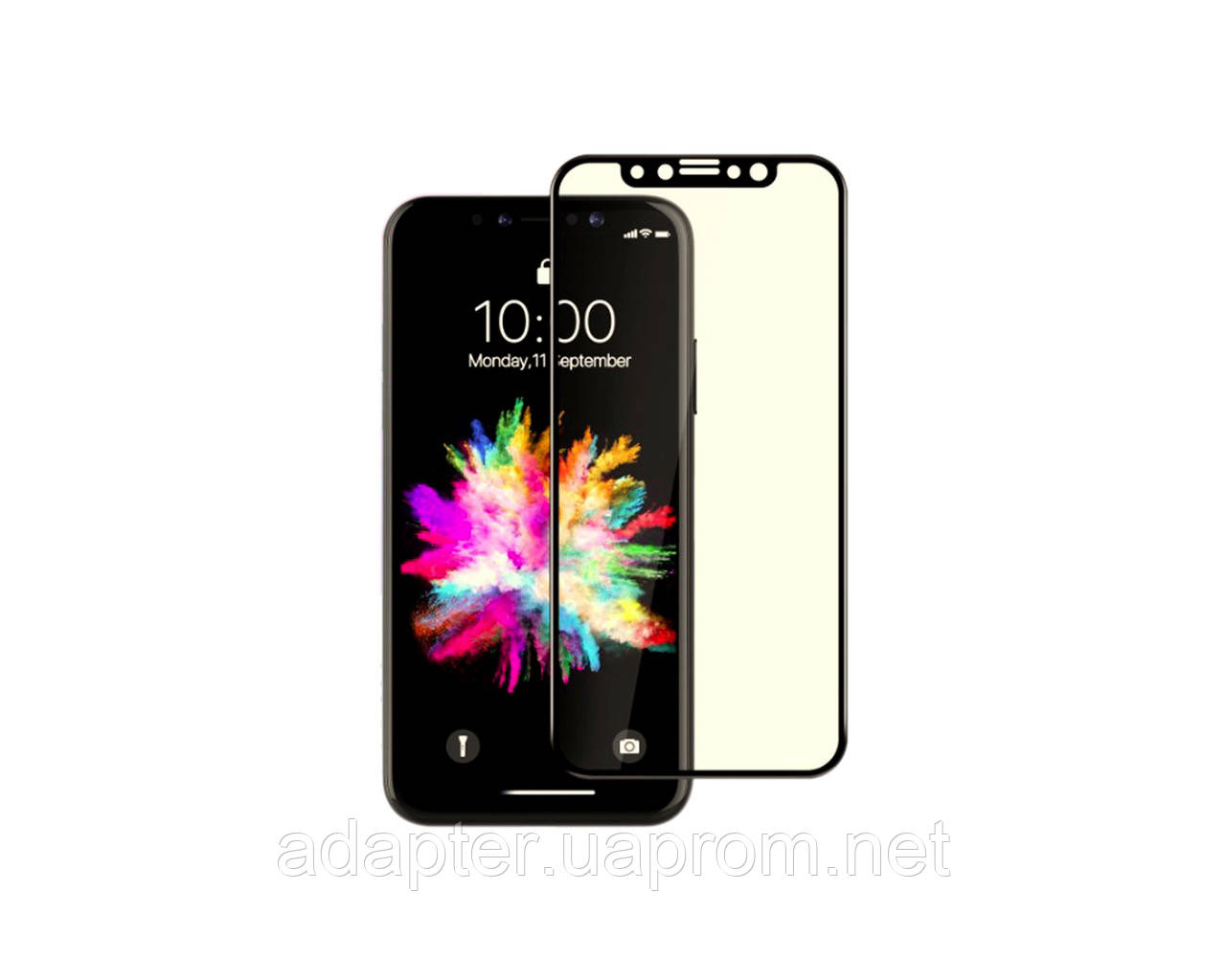 

Защитное стекло 3D Full Cover для iPhone X/Xs Черный (2330)