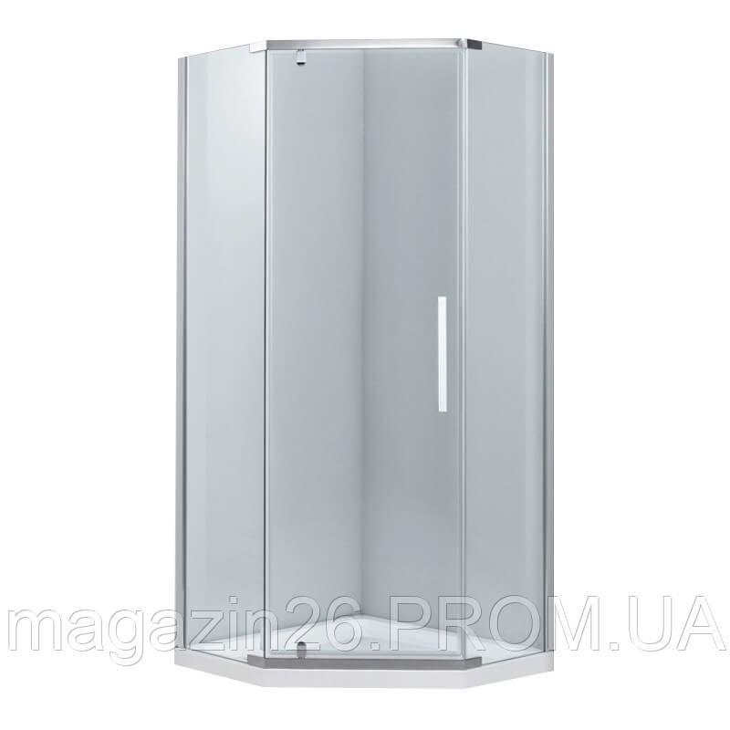 

Душевая кабина Dusel А-1104, 900х900х1900, пятиугольная, стекло прозрачное