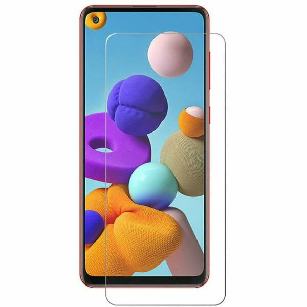 

Защитное стекло для Samsung Galaxy A21S 2020 A217 прозрачное, Прозрачный