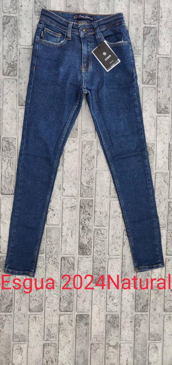 

Темно-синие женские джинсы стрейч Esqua 2024 Natural (26-31, 6 шт)
