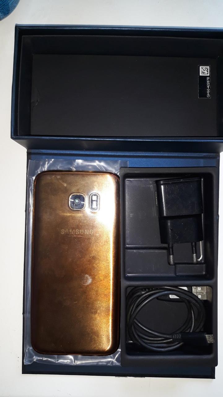 

Samsung Galaxy S7 Gold edge G935 Duos телефон смартфон, Черный