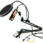 Студійний мікрофон UKC Music m900 Підключення usb