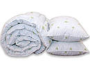 Набор одеяло зимнее и две подушки 1 5  Спальное +50х70 "Cotton", фото 4