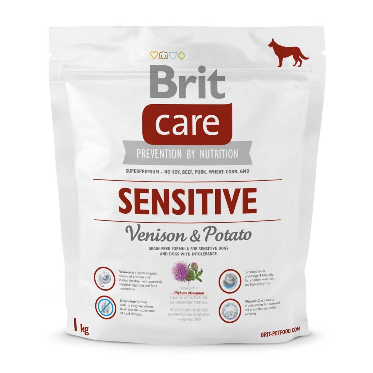 

Brit Care Sensitive Venison & Potato (оленина та картопля)