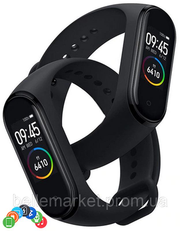 

Умные фитнес часы с измерением давления Smart Band M4