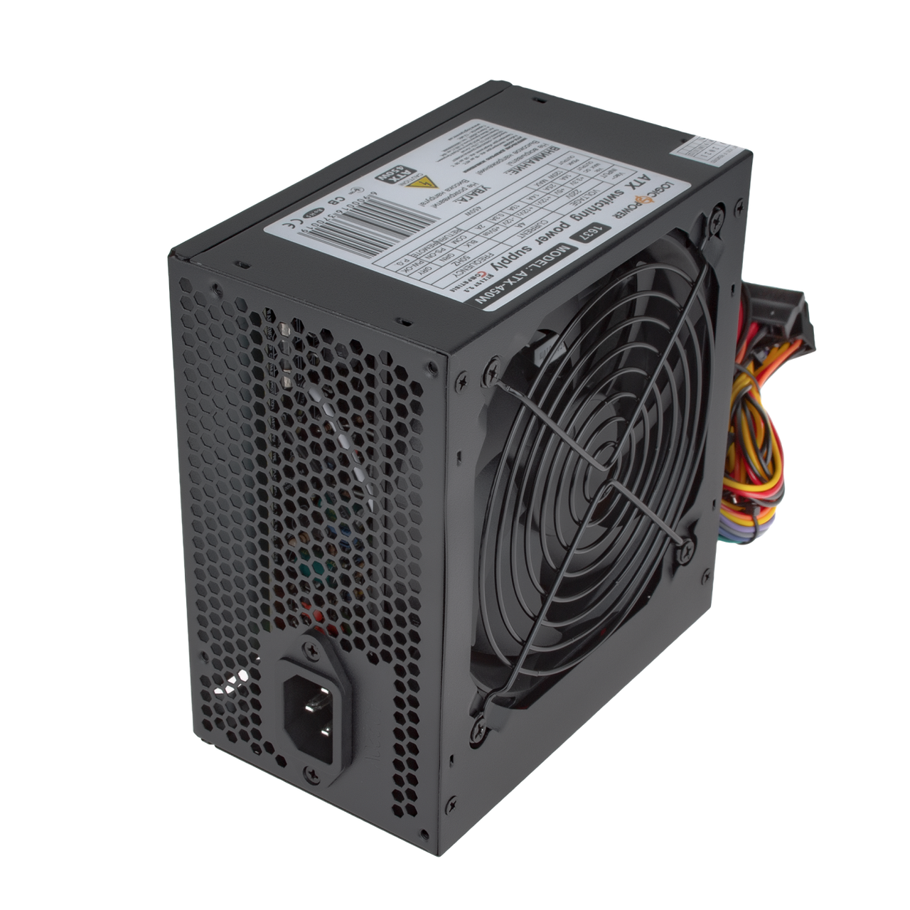 

Блок питания LogicPower ATX 450W, fan 12см, 2 SATA