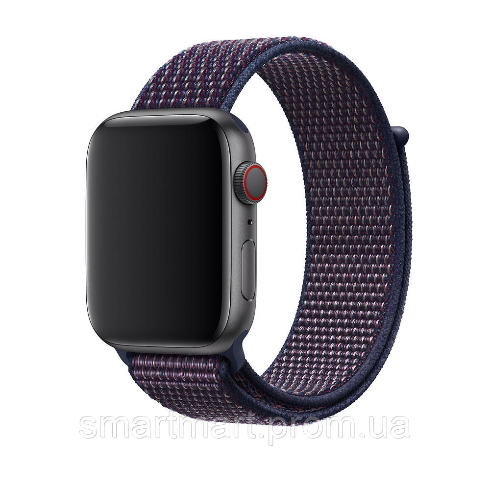 

Ремешок Grand для Apple Watch 42 44 мм Sport Loop Indigo, КОД: 382544