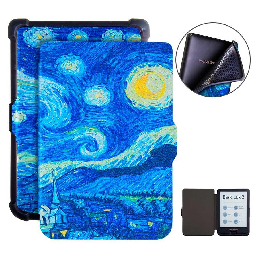 TPU Чохол для PocketBook 606 - малюнок Starry Night