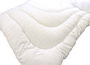 Набір подушка і ковдра экопуха зимовий двоспальне 50х70 Eco-страйп, фото 3