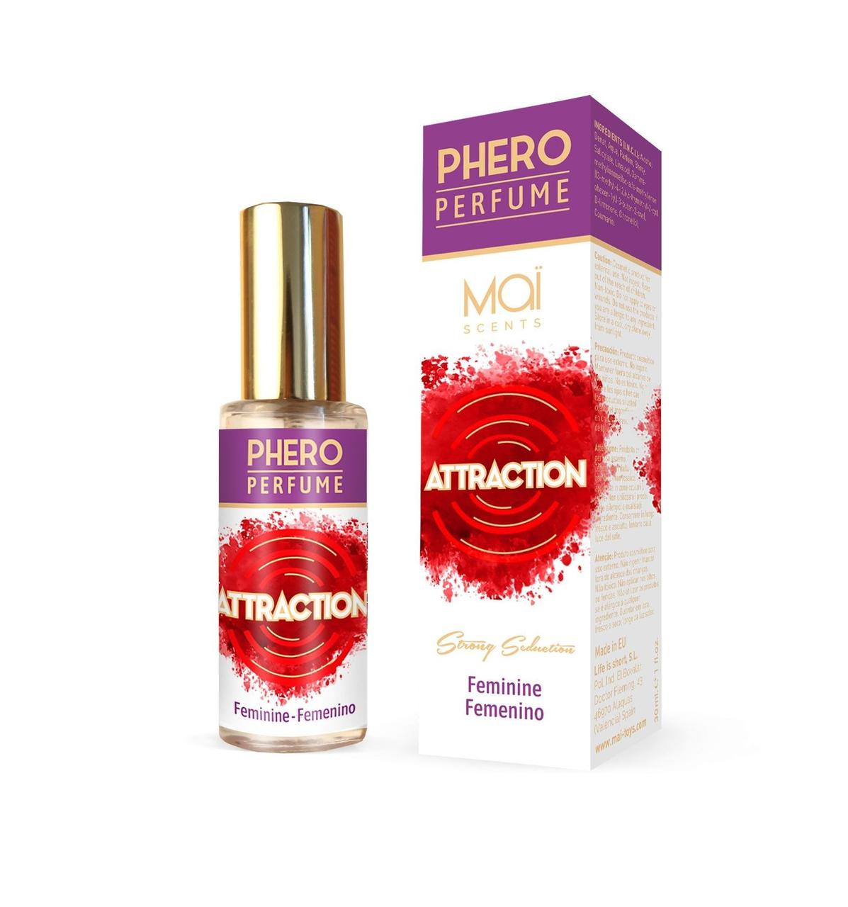 

Духи с феромонами для женщин Mai Attraction Phero Perfume Feminino (30 мл)