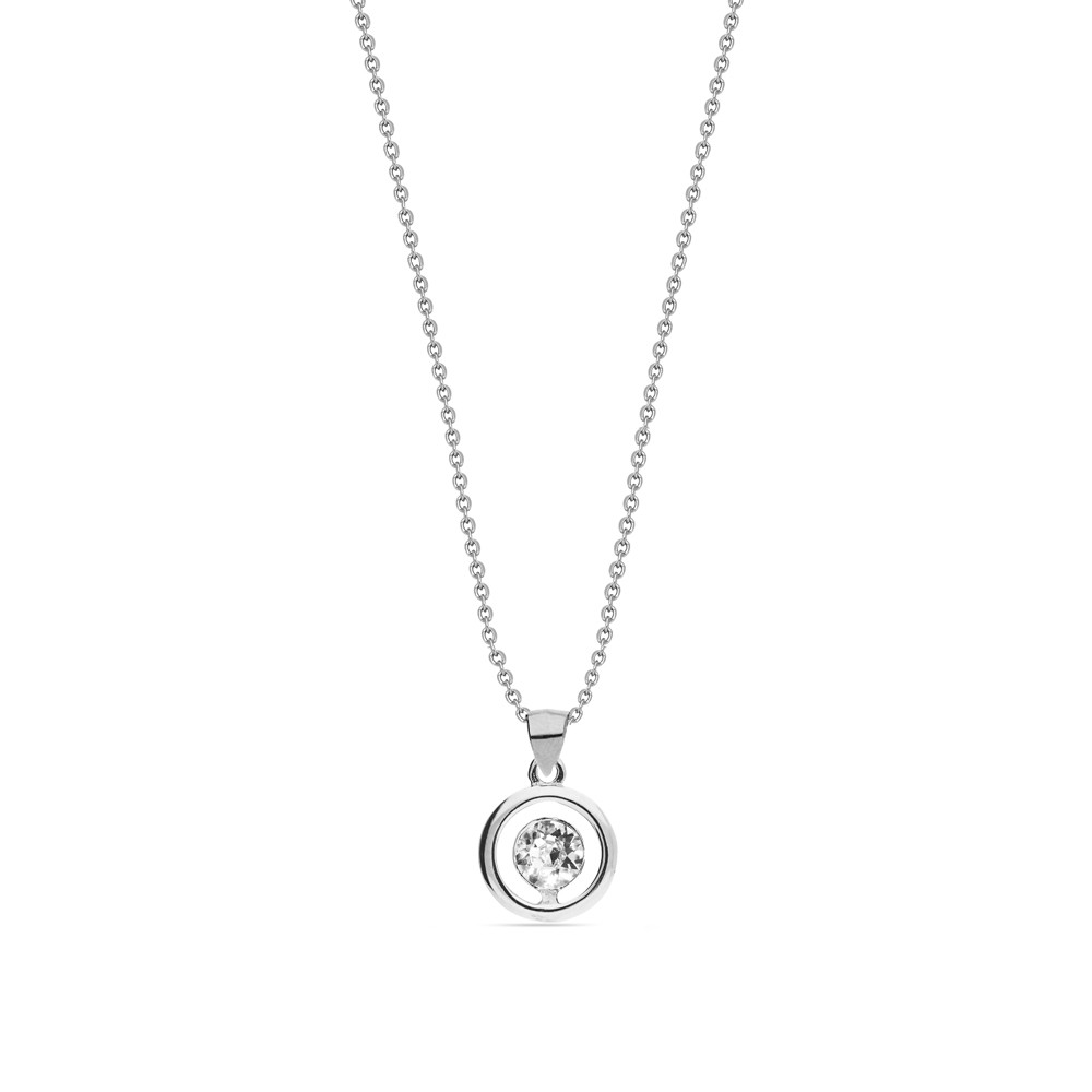 

Серебряный кулон SPARK Punct со Swarovski модели NC1088SS18C, КОД: 1741729
