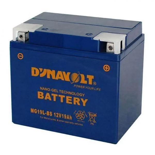 

Dynavolt MG19L-BS (YB16L-B) 12V 19Ah 175/100/155