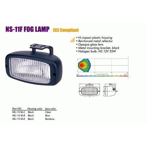 

Фары дополнительные NS-11 F-B-C H3/12 В/55W/133*65mm (NS-11 F-B-C)