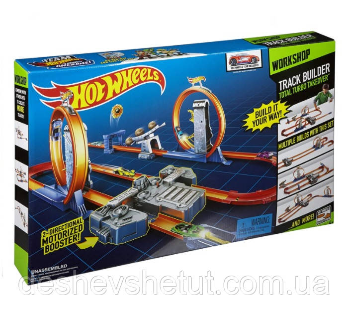 

Hot Wheels Total Turbo Takeover Track BGX89 Хот Вілс Подвійне прискорення Хот Вилс Двойное ускорение Mattel