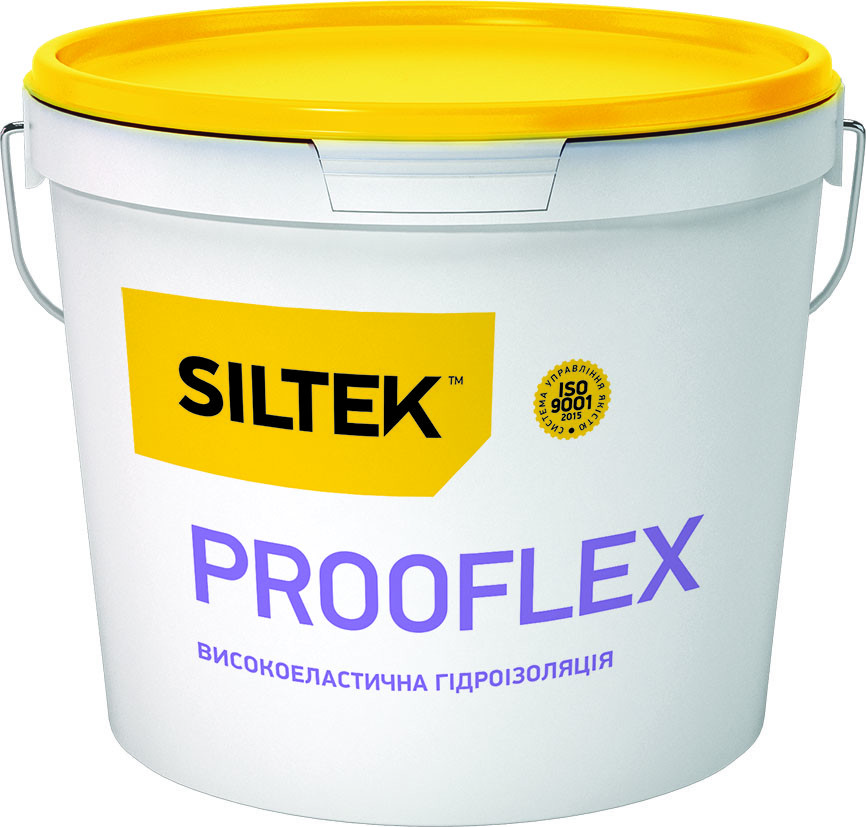 

Высокоэластичная гидроизоляция SILTEK PROOFLEX, ведро 7,5 кг