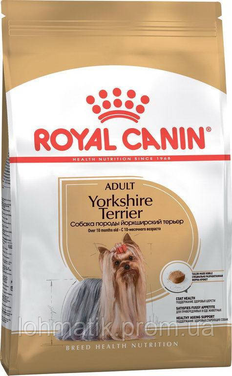 

Сухой корм Royal Canin Yorkshire Terrier Adult для взрослых собак старше 10 месяцев 1.5 кг (3182550716857