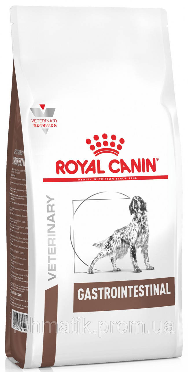 

Сухой корм Royal Canin Gastro Intestinal для собак при нарушении пищеварения 14 кг (3182550905695