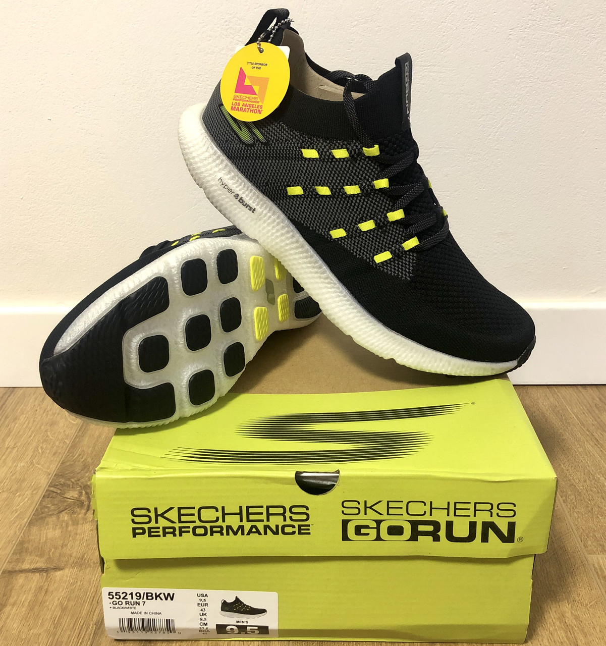 

ОРИГИНАЛ. Кроссовки мужские SKECHERS GoRun 7, Черный