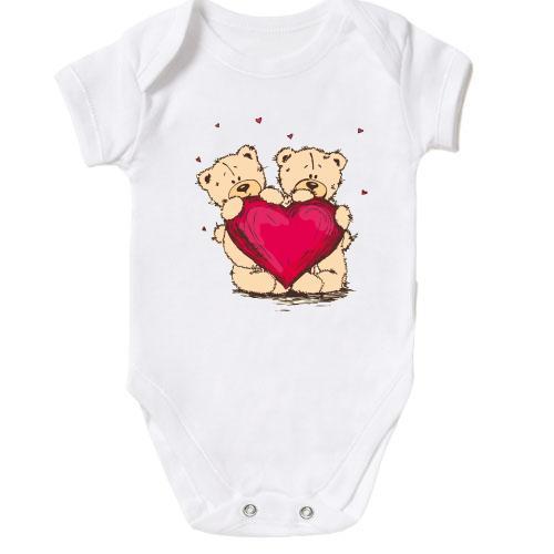 

Детское боди с мишками Teddy