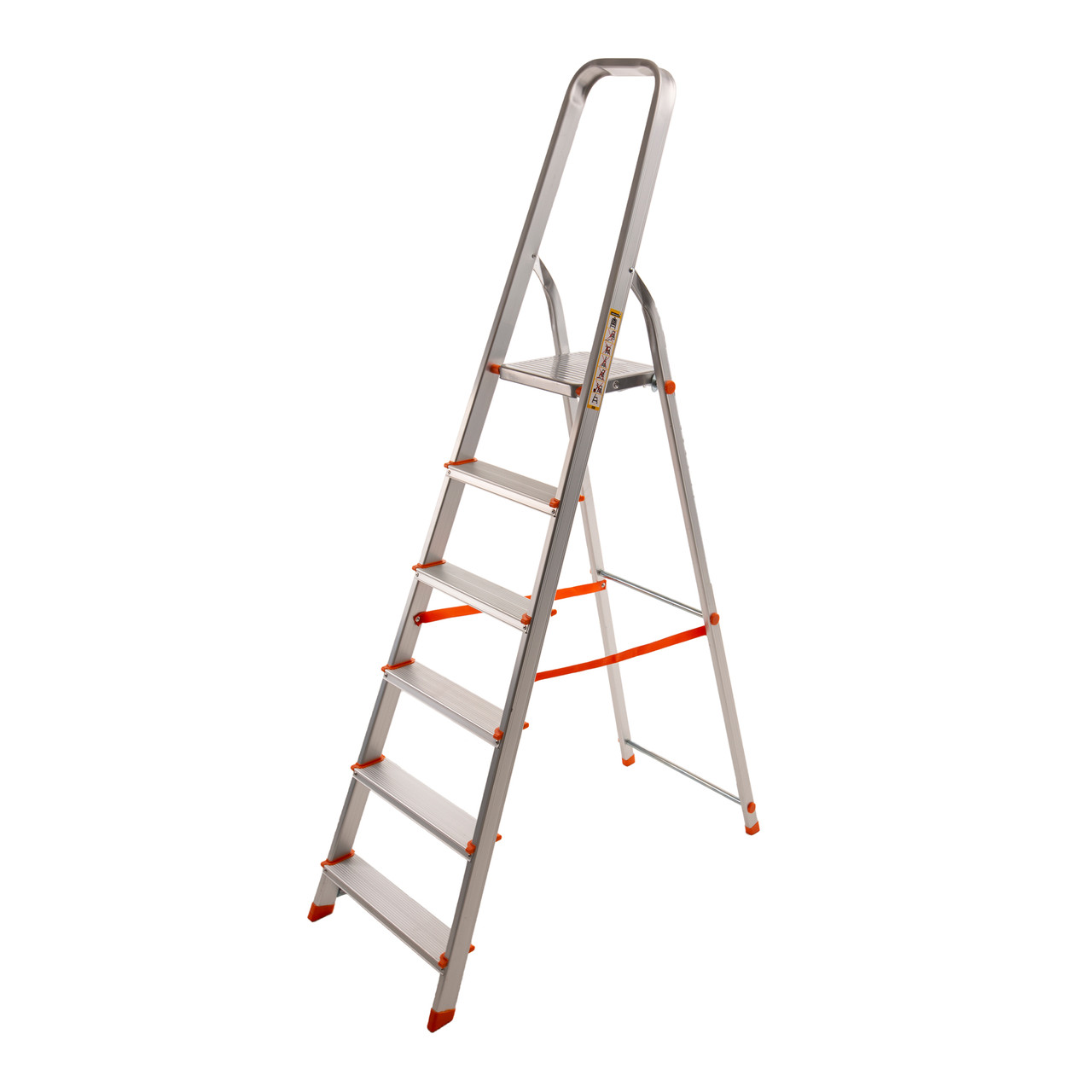 

Стремянка алюминиевая Laddermaster Alcor A1A6. 6 ступенек