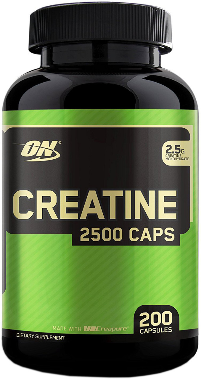 

Creatine 2500 caps Optimum nutrition (200 капс.)