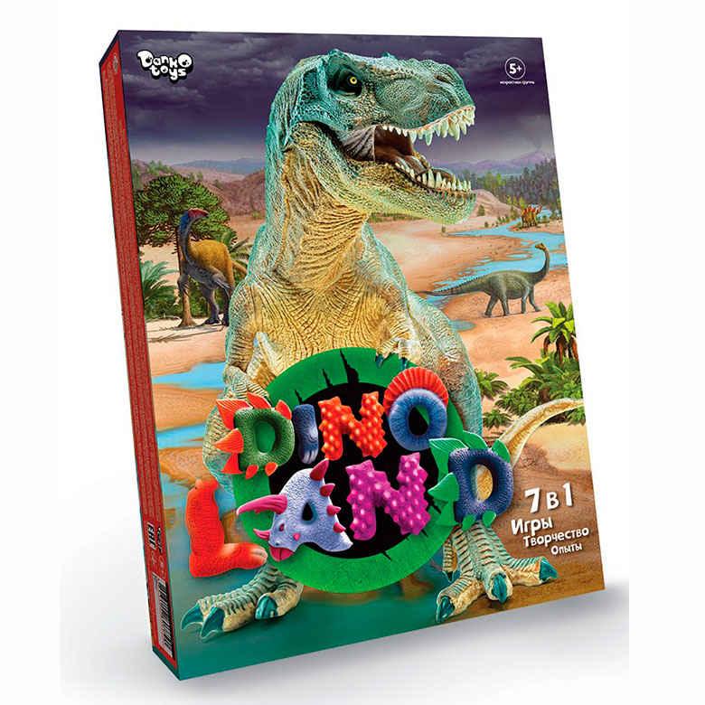 

Набор для творчества DankoToys DT DL-01-01 7в1 Dino Land игры, творчество