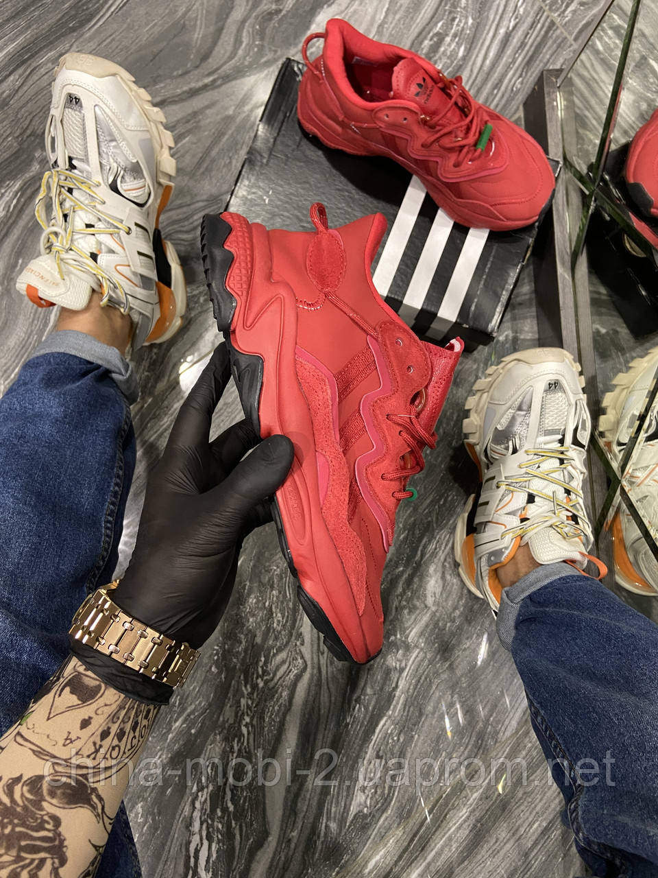 

Adidas Ozweego Red (Красный)