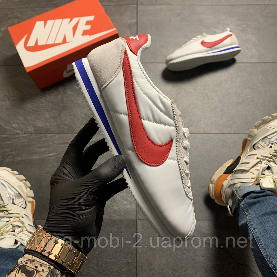 

Nike Cortez White Red (Белый)