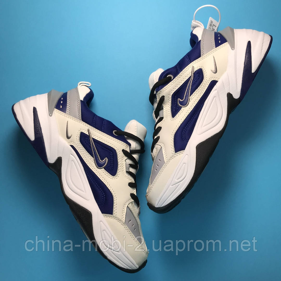 

Nike M2K Tekno White Blue (Белый Синий)