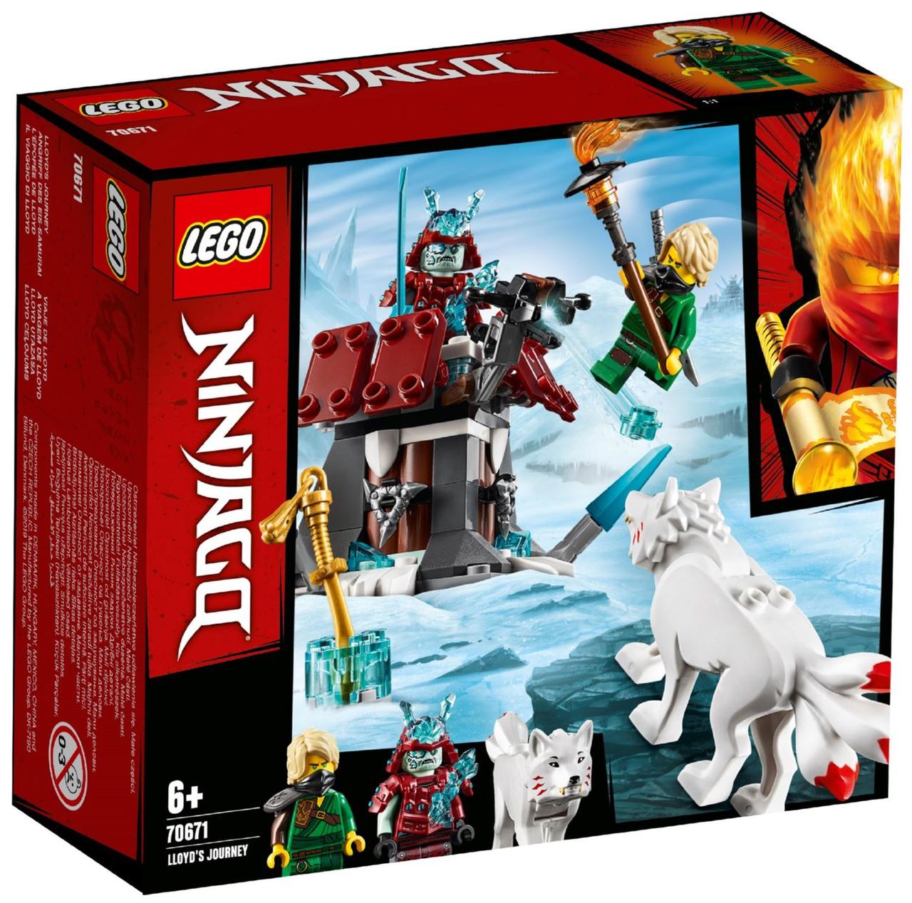 

Lego Ninjago Путешествие Ллойда 70671