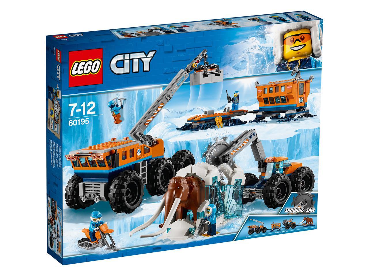 

Lego City Арктическая экспедиция: Передвижная арктическая база 60195