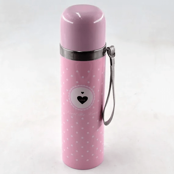 

Термос Вакуумный Металлический Benson BN-56 500 ML из нержавеющей стали розовый