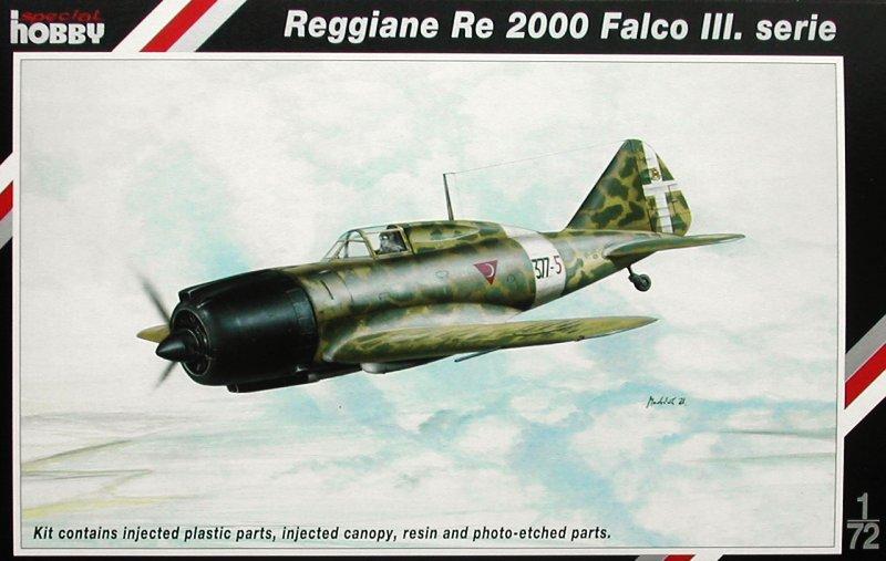 

Пластикова модель 1/72 Special hobby 72098 Італійський винищувач Reggiane Re 2000 III.Serie