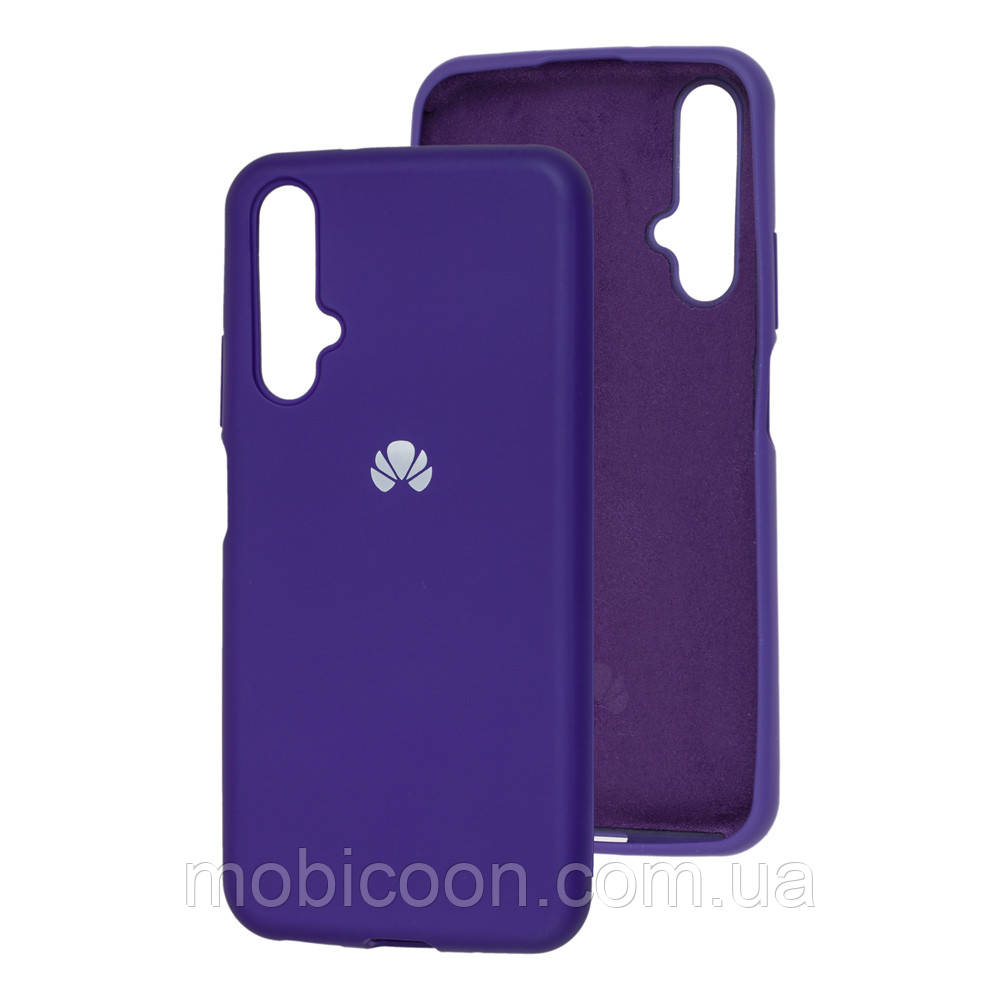 

Чехол Silicone Case Full для Huawei Nova 5T Grape, Фиолетовый