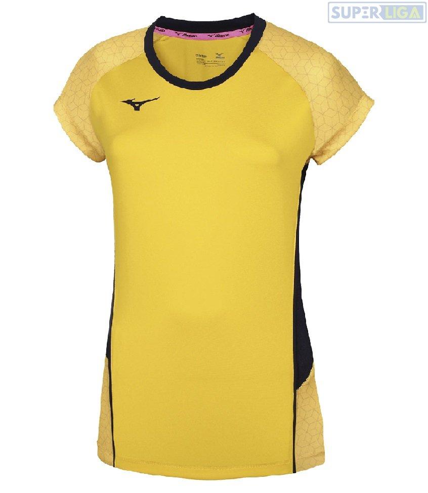 

Волейбольная футболка Mizuno Premium High-Kyu Tee (V2EA7202-45) AW19