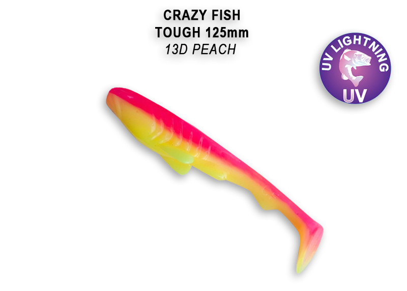 Съедобный силикон Crazy Fish Tough 5" 28-125-13d-6 кальмар