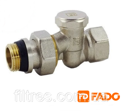 

Кран радиаторный FADO NEW 3/4'' прямой нижний