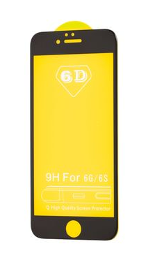 

Защитное стекло 6D iPHONE 6 / 6S, Черный