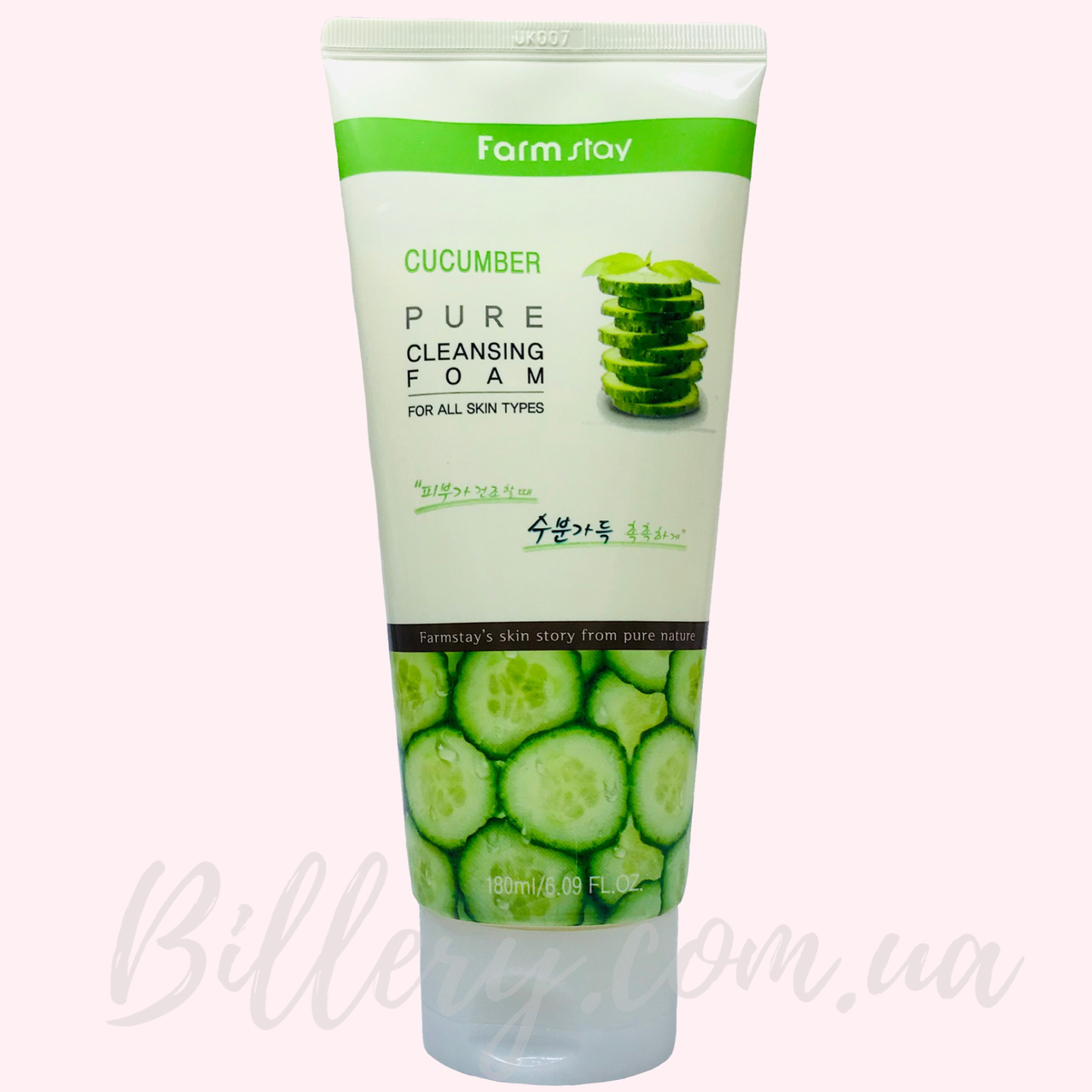 

Пенка для умывания с экстрактом огурца Farmstay Pure Cleansing Foam Cucumber