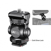 Адаптер кріплення UURig R015 під холодний башмак для зовнішнього монітора або накамерного світла на фотоапарат, фото 2