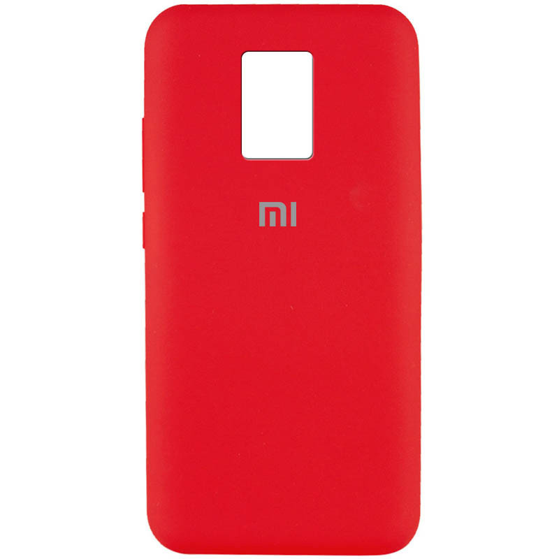 

Чехол Silicone Cover Full Protective (AA) для Xiaomi Redmi Note 9s / Note 9 Pro / Note 9 Pro Max Красный / Red