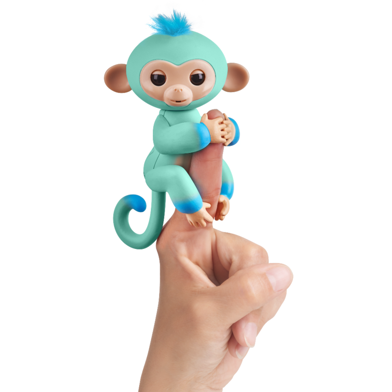 

Fingerlings Интерактивная обезьянка двухцветная Eddie оригинал Wow Wee (Уценка