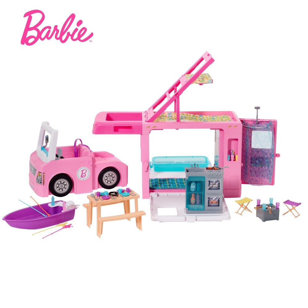 

Игровой набор Barbie (Барби) "Кемпер 3 в 1" GHL93