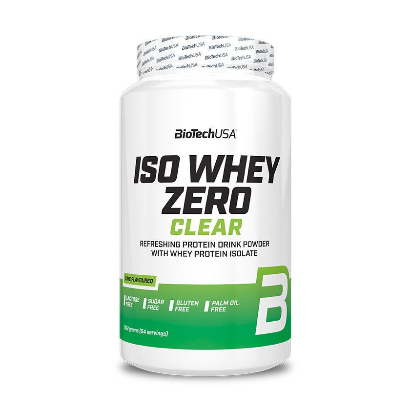 

Протеин BioTech Iso Whey Zero Clear, 1.3 кг Лайм